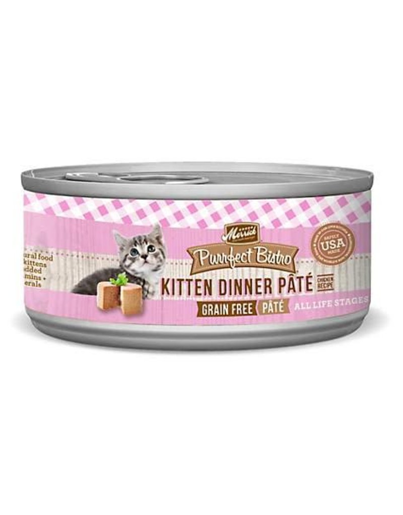 Merrick Canned Cat Kitten Dinner Pate 3 Oz