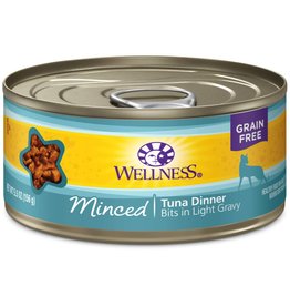 Wellness Canned Cat Minced Tuna 5.5 Oz