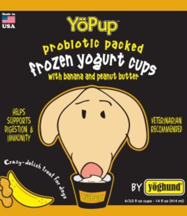 Yoghund All Natural Banana & Peanut Butter Frozen Yogurt