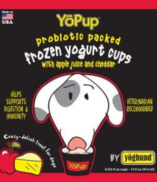 Yoghund All Natural Apple Juice & Cheddar Frozen Yogurt