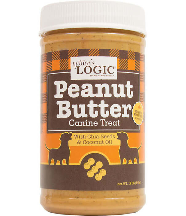 Nature's Logic Dog Jar Peanut Butter 12 OZ