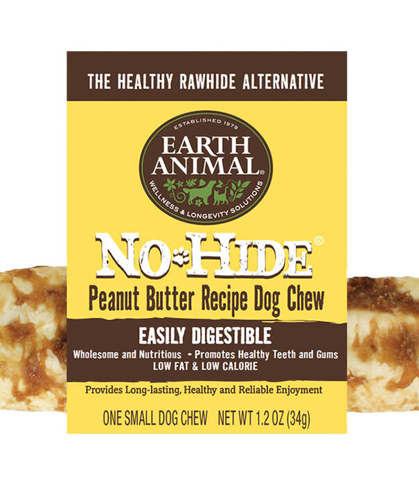 Earth Animal Dog No Hide Chews 4 Inch 2 Pack