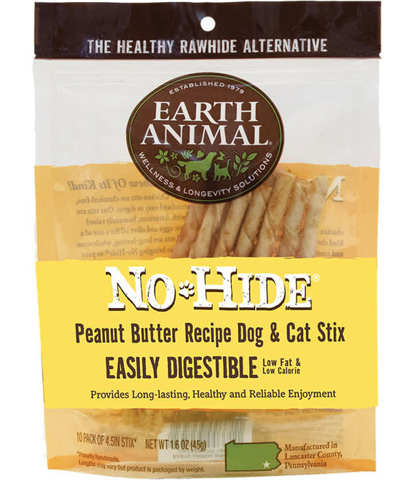 Earth Animal Dog No-Hide Stix 10 Pack