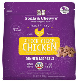 Stella & Chewy's Cat Frozen Raw Dinner Morsels Chicken 3 Lb