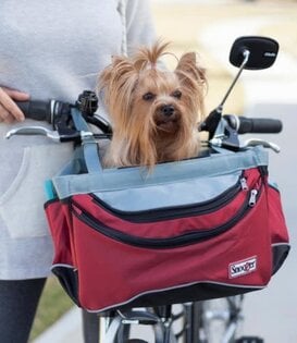 Snoozer Sporty Dog Bicycle Basket