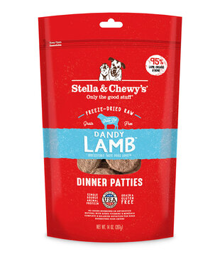 Stella & Chewy's Freeze-Dried Dinner Patties Lamb 14 oz
