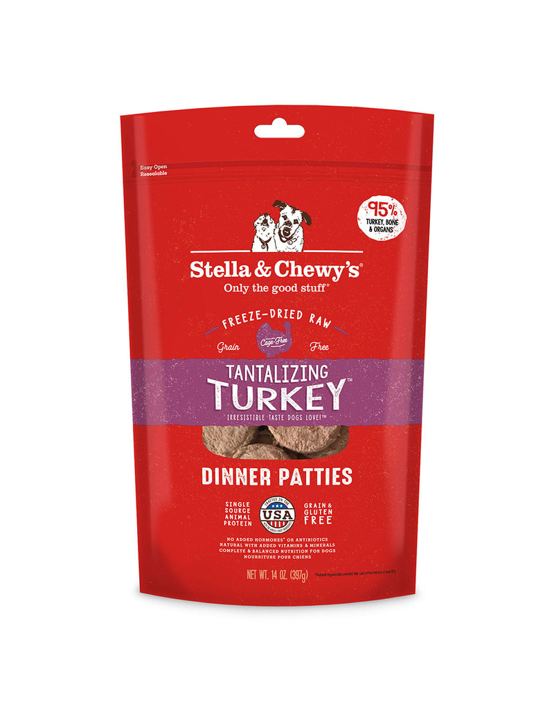 Stella & Chewy's Freeze-Dried Dinner Patties Turkey, 14 oz