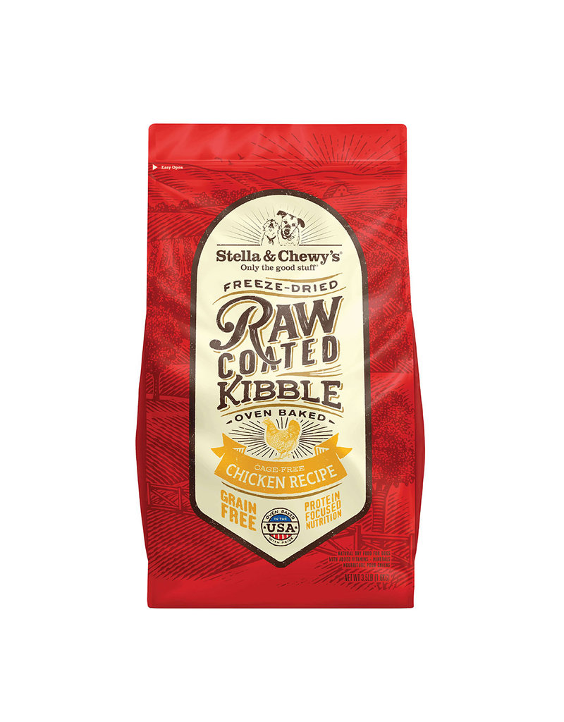 Stella & Chewy's Dry Dog Raw Coated Chicken Recipe 10 Lb