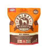 Primal Frozen Raw Dog Beef Nuggets 3 lb