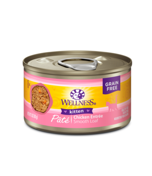 Wellness Canned Cat Kitten Chicken 3 oz