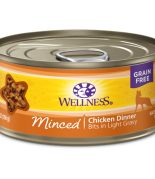 Wellness Canned Cat Minced Chicken 3 oz