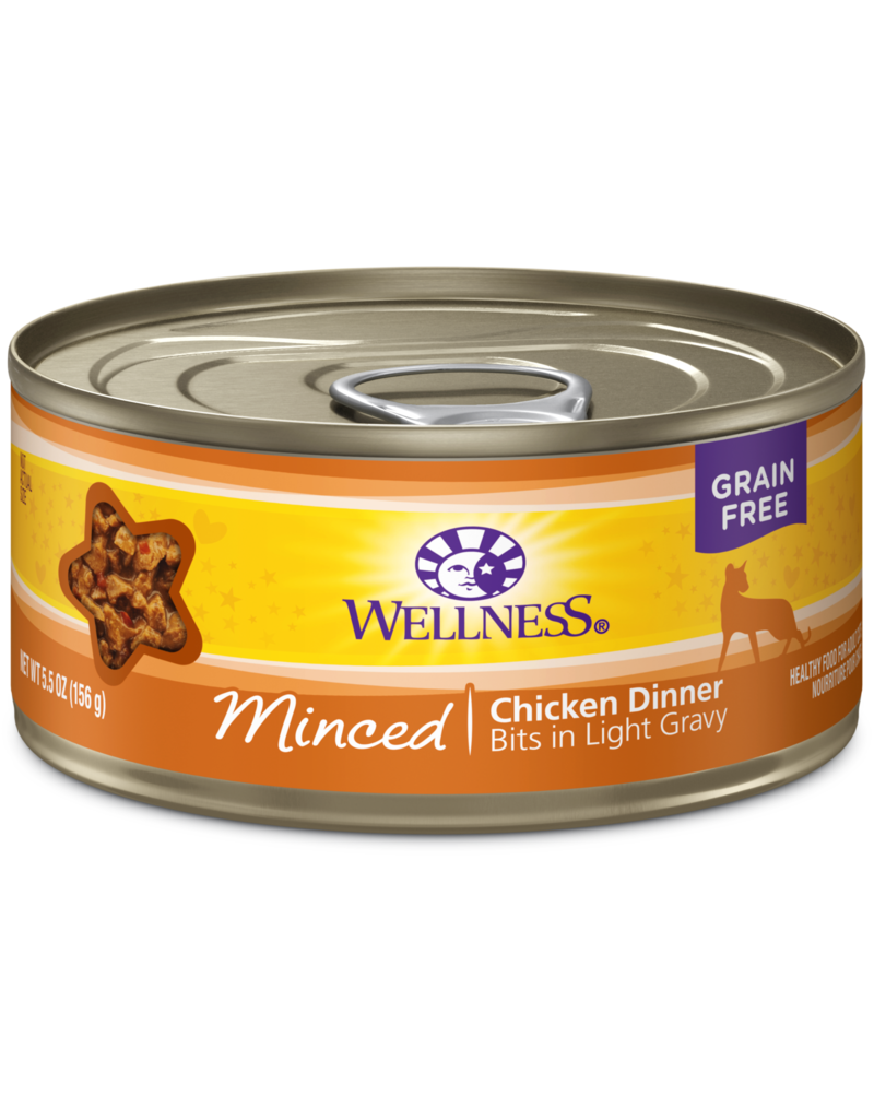Wellness Canned Cat Minced Chicken 3 oz