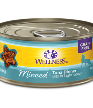 Wellness Canned Cat Minced Tuna 3 oz