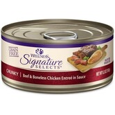 Wellness Canned Cat Signature Selects Chicken W/ Beef Chunky 2.8 oz