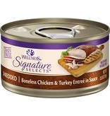 Wellness Canned Cat Signature Selects White Meat Chicken W/ Turkey Shredded 2.8 OZ