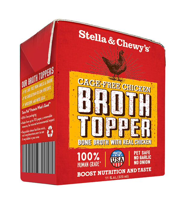Stella & Chewy's Broth Topper Cage-Free Chicken 11 oz