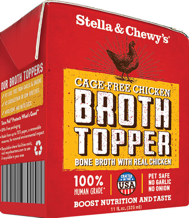 Stella & Chewy's Broth Topper Cage-Free Chicken 11 oz