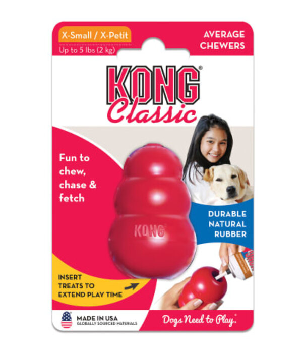 Kong KONG Classic Red X-Small