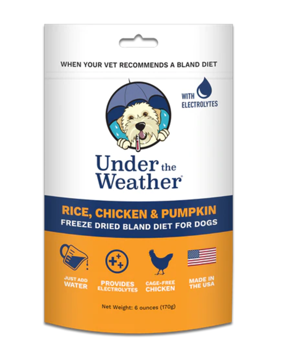 Under The Weather - Chicken & Rice with Pumpkin 6oz
