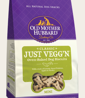 Old Mother Hubbard Just Vegg'n Mini Dog Treat 20oz