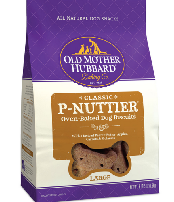 Old Mother Hubbard Peanut Butter P-Nuttier Large 3 LB