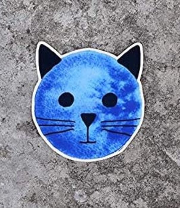 Xenotees Xenotees Blue Moon Cat Sticker