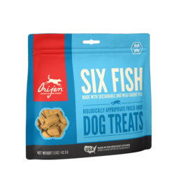 Orijen Dog Treat Six Fish 3.25 OZ