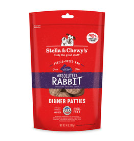 Stella & Chewy's Freeze-Dried Dinner Patties Rabbit 14 oz