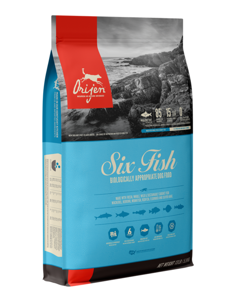 Orijen Dry Dog Six Fish 4.5 LB