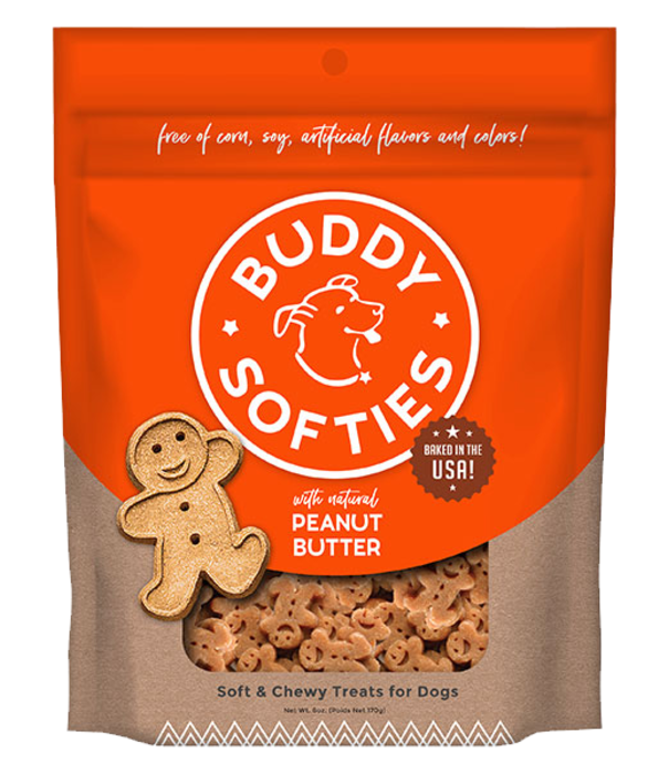 Cloud Star Buddy Biscuits Softies Grain Free Peanut Butter 5 oz