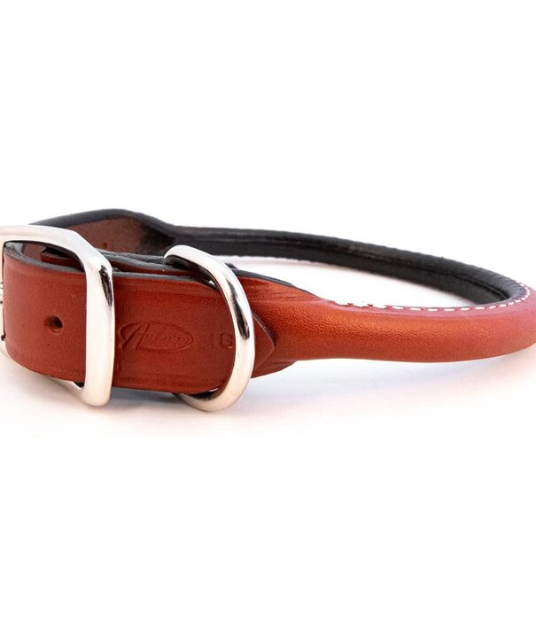 Auburn Leathercrafters Auburn Leathercrafters Rolled Leather Collar 1/2" x 12