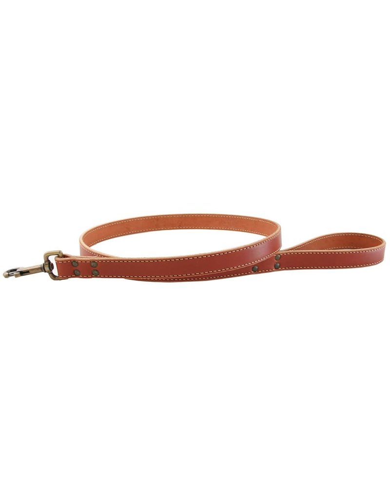 AUBURN LEATHERCRAFTERS Auburn Leathercrafters Lake Country Stitched Leash 1/2"X48"