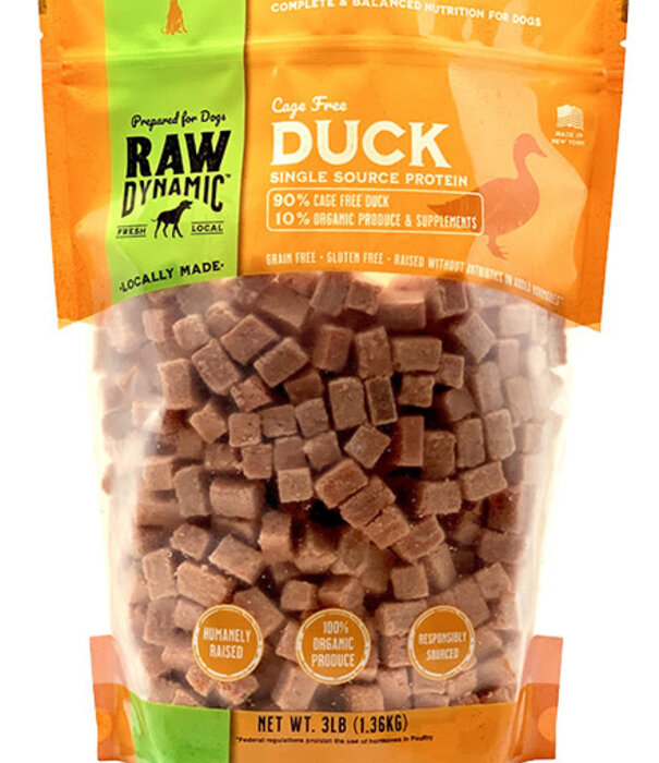 Raw Dynamic Raw Dynamic Canine Dog Duck 6 Lb