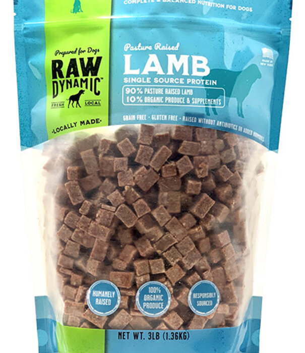 Raw Dynamic Raw Dynamic Canine Dog Lamb 6 Lb