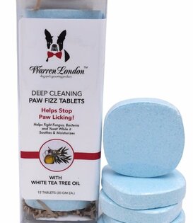 Warren London Deep Cleaning Paw Fizz 12 Tablets