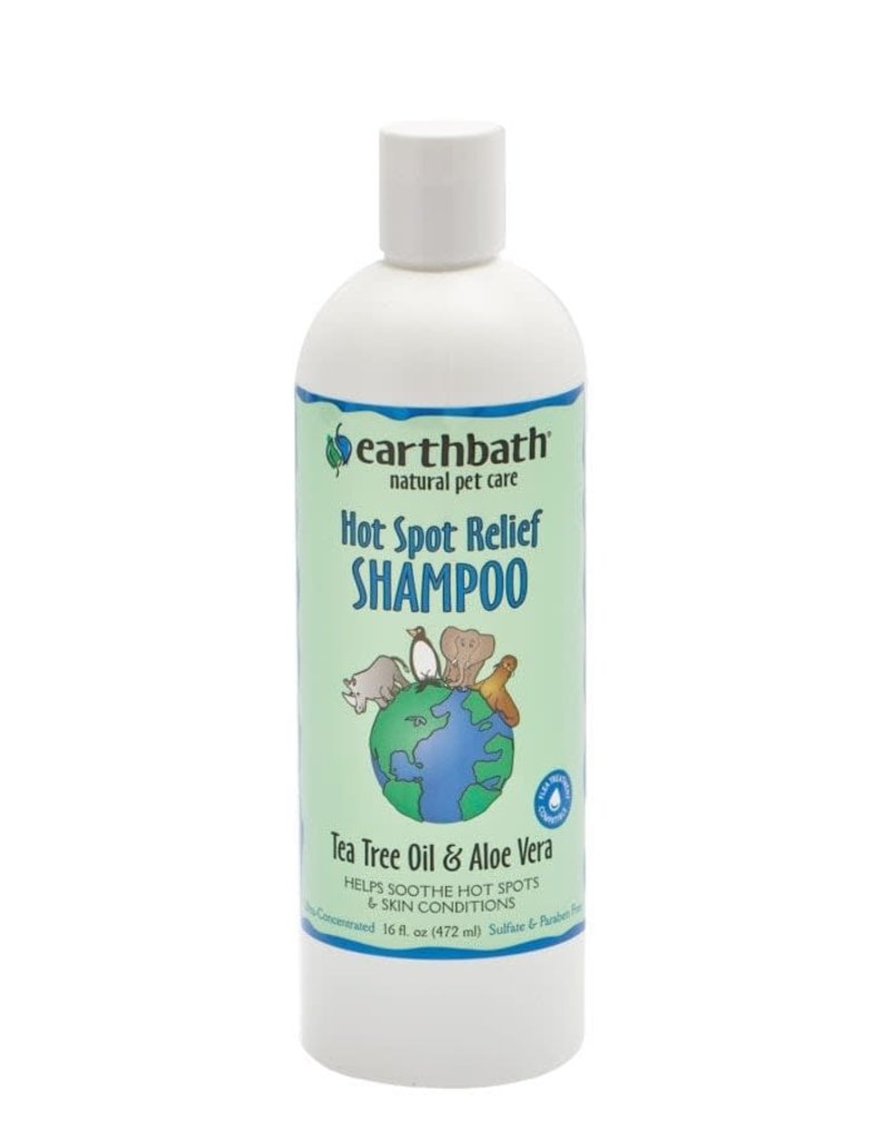 Earthbath Pet Shampoo Tea Tree & Aloe Vera 16 oz