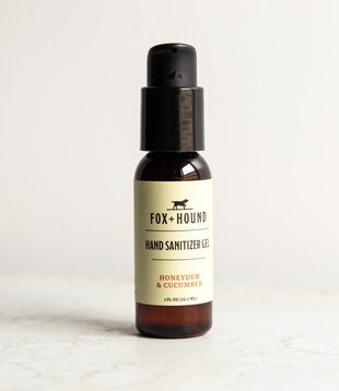 Fox + Hound Hand Sanitizer Gel Honeydew + Cucumber 1 Oz