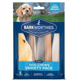 Barkworthies Dog Chews Puppy Variety Pack
