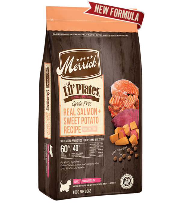 Merrick Dry Dog Lil' Plates Grain Free Salmon 4 lb
