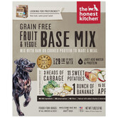 The Honest Kitchen Dry Dog Grain Free Fruit and Vegetable Base Mix 7 Lb