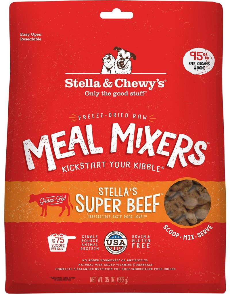 Stella & Chewy's Freeze-Dried Meal Mixers Beef 35 Oz