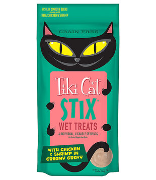 Tiki Cat Treats Chicken & Shrimp Mousse 3 oz