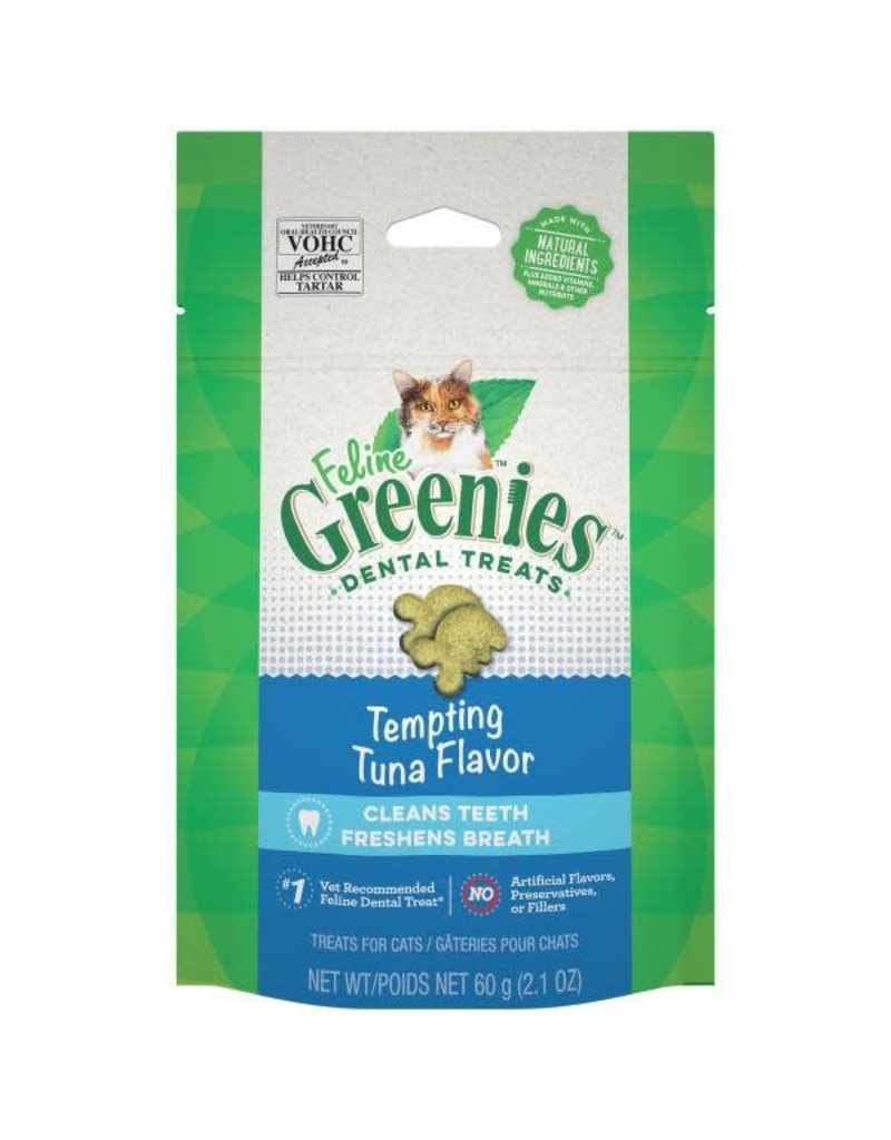 Greenies Feline Tuna Dental Treat 2.1 oz