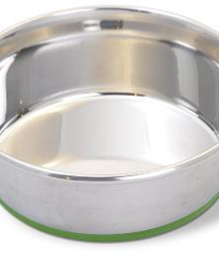 Van Ness Stainless Steel Large Dish No Skid 96 OZ