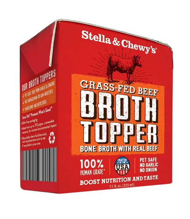 Stella & Chewy's Broth Topper Grass Fed Beef 11 oz