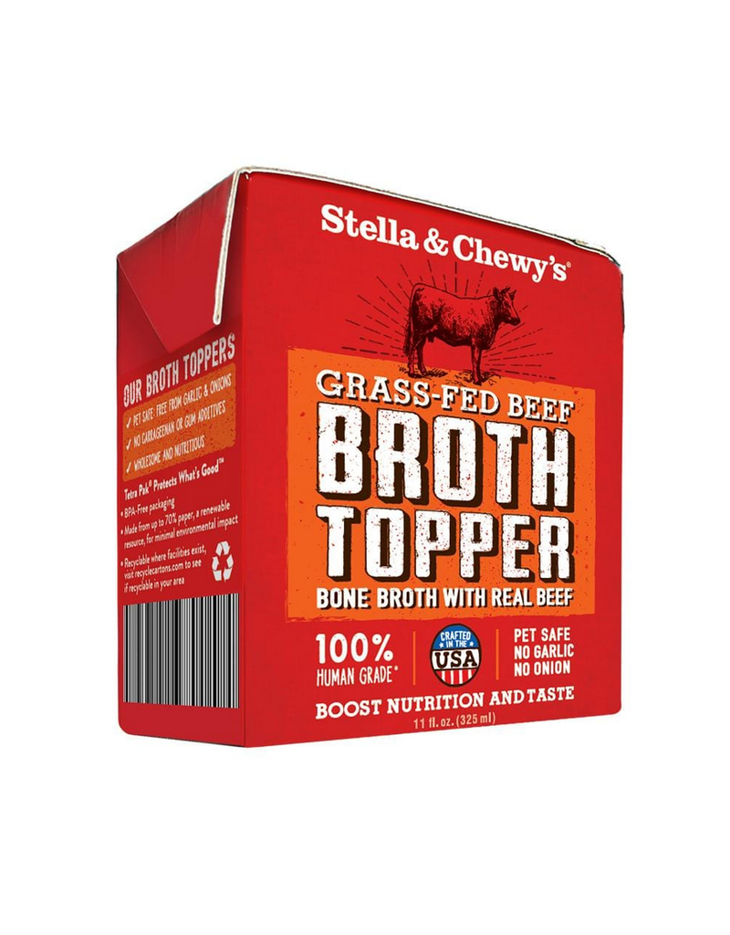 Stella & Chewy's Broth Topper Grass Fed Beef 11 oz