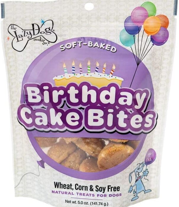 The Lazy Dog Birthday Cake Bites