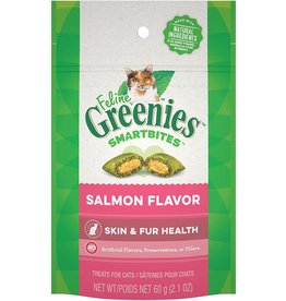 Greenies Smartbite, Cat, Skin & Fur, Salmon 2.1 OZ