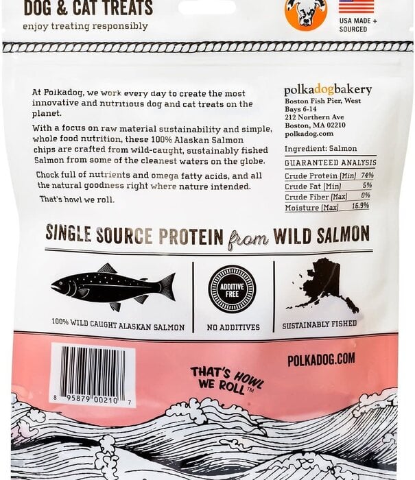 Polka Dog Alaskan Salmon Chips