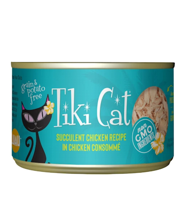 Tiki Cat Canned Cat Luau Chicken 2.8 Oz